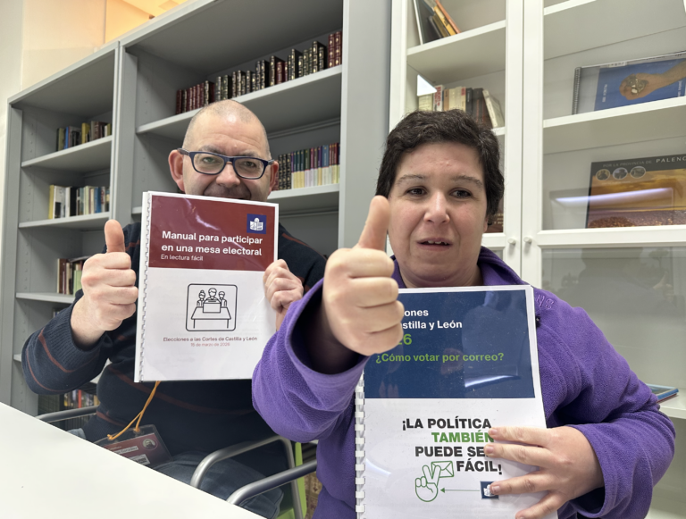 Vuelve la campaña “Mi voto cuenta” en Castilla y León para reivindicar más accesibilidad cognitiva