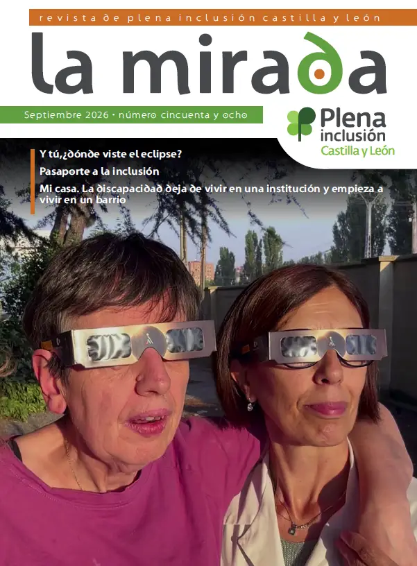 Portada revista de La Mirada 58 con una foto central del Eclipse