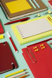Libretas y artículos de papelería